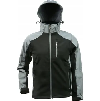 pracovní bunda Softshellová bunda TVARDY s kapucí M Elastická, nastavitelné rukávy