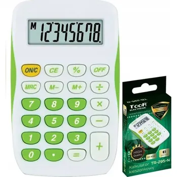 Kalkulačka Kancelářská kalkulačka Toor Kapesní kalkulačka TR-295-N TOOR