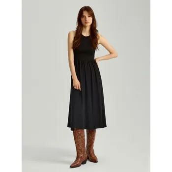 Dámské šaty Midi šaty - XS - House - černá - 386AK-99X