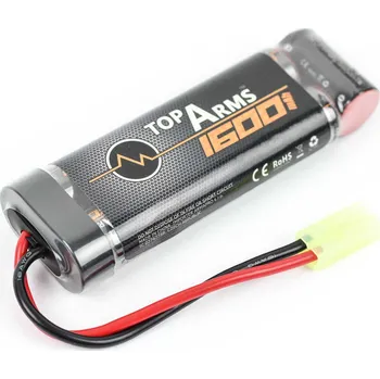 Baterie pro airsoftovou zbraň Akumulátor TopArms NiMH 8,4V 1600mAh - Mini block