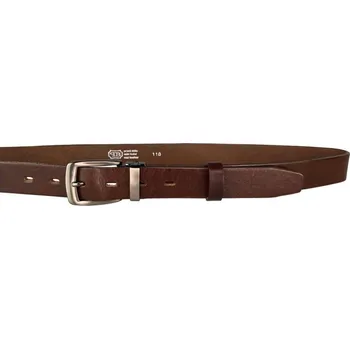Opasek PENNY BELTS Pánský kožený opasek 30-100-2-506 hnědý - 115 cm