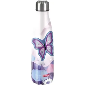 Láhev Izolovaná láhev na pití z nerezové oceli 0,50 l, Butterfly Maja