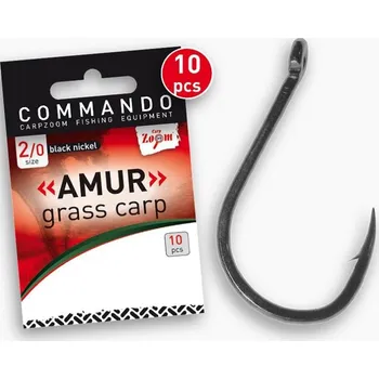 Rybářský háček Carp Zoom Háčky Amur-Grass Carp - 10 ks/vel. 2