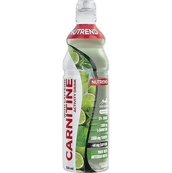 Iontový nápoj Nutrend Carnitine Activity Drink With Caffeine 4 x 750 ml, mojito (nesycený)