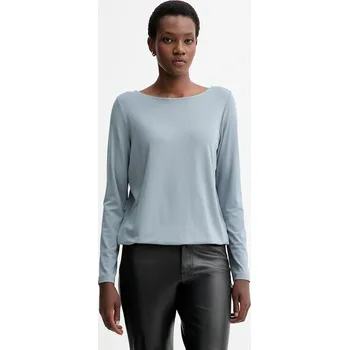 Pánské tričko Tričko s dlouhým rukávem Marc O'Polo modrá barva, 511205252697 05X, vel. S