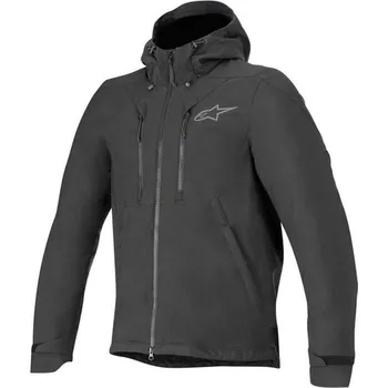 Moto bunda Bunda DOMINO TECH HOODIE, ALPINESTARS (černá) 2026 3XL