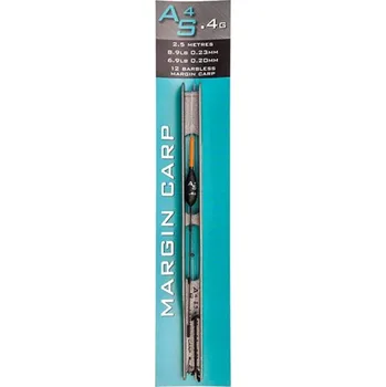 Drennan navázaná udička AS4 Pole Rigs Margin Carp 0.4g