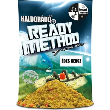 Návnadová surovina Haldorádó Ready Method Mix Sladká sušenka 800g