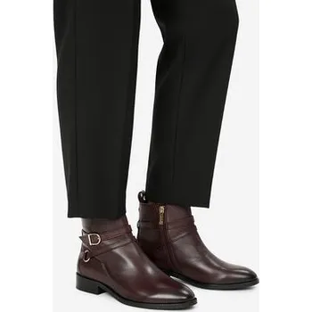 Dámské kozačky Polokozačky Beverly Hills Polo Club CEO-WI34-LOUIS-01 Bordó 37