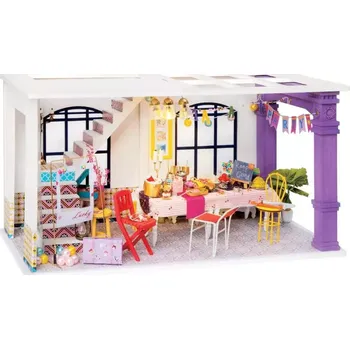 ostatní stavebnice RoboTime miniatura domečku Podkrovní párty jídelna