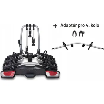 Nosič kol Držák jízdních kol Thule VeloCompact 926 + adapter na 4.kolo, 926002, 926101