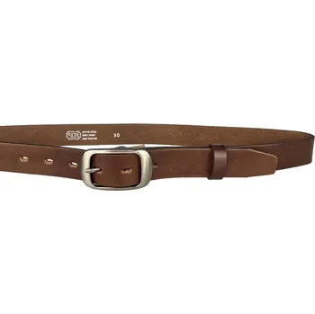 Opasek PENNY BELTS Kožený opasek 30-190-506 hnědý - 85 cm