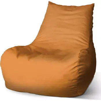 Sedací pytel Sablio Sedací vak Bean Mandarinková: 100 x 90 x 45 cm
