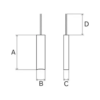 Alternátor HC-Cargo Uhlíkový kartáč alternátoru HC F 032 0PX 602