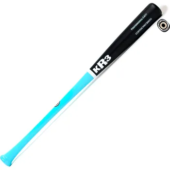 Baseballová pálka KR3 Custom Pro Birch C271 33" - AQUA/BLACK