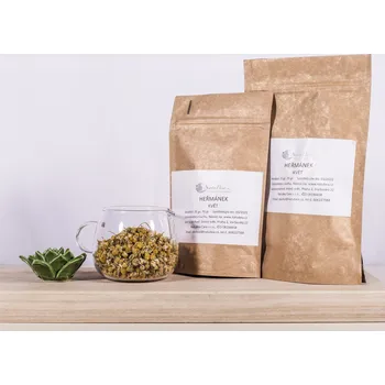 Vlasová regenerace Heřmánek bylinný vlasový oplach NATUBEA Hmotnost: 50 g