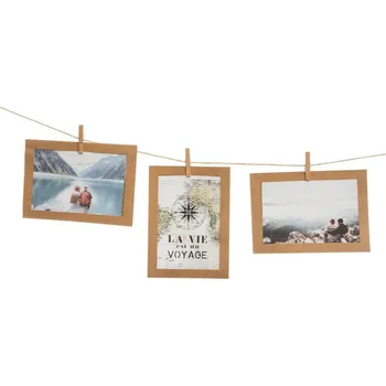 Digitální fotorámeček Závěsné papírové rámečky 10 fotografií