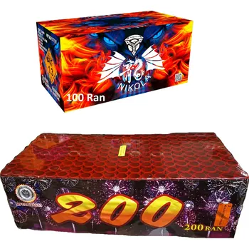 Zábavní pyrotechnika Nikola 100 ran + 200 ran 20mm