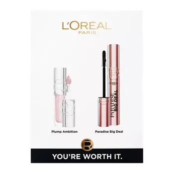 Kosmetická sada L'Oréal You're Worth It lesk a řasenka dárková sada