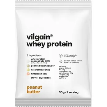 Protein Vilgain Whey Protein – Arašídové máslo 30 g