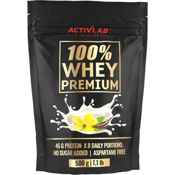 Protein Activlab 100% Whey Protein Premium - 500 g Příchuť: vanilka