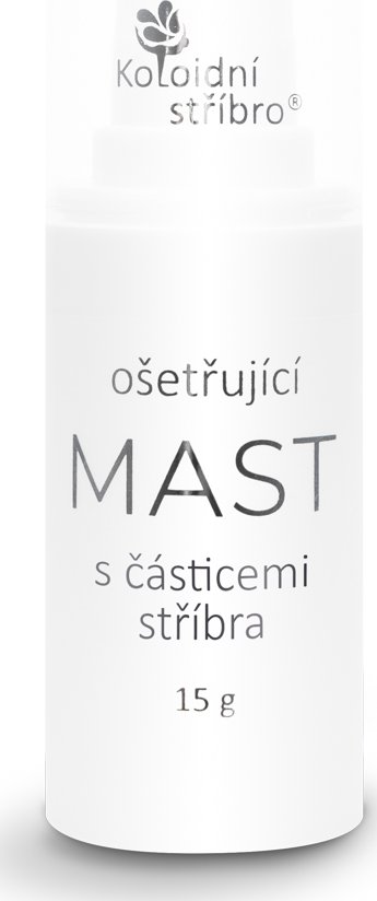 Koloidní stříbro s.r.o. Mast s částicemi stříbra 15 g