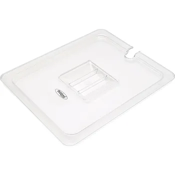 Dóza na potraviny Gastronádoba víko 1/2 GN &#8211; s prohlubní &#8211; polykarbonát