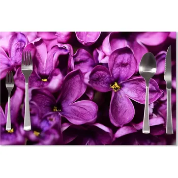 prostírání Sablio Prostírání Fialové květy: 40x30cm