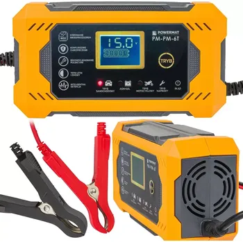 Nabíječka autobaterie Nabíječka baterií s mikroprocesorem 12V PM-PM-6T