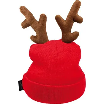 Kšiltovka L-merch - Pletená čepice se sobíkem C1440