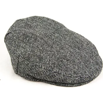 Čepice GLENCROFT Bekovka - Harris Tweed Barva: šedá, Velikost: 58
