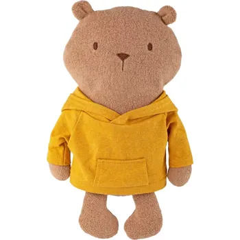 plyšák Velký plyšový bobří medvěd pan O'Lui, žlutá mikina