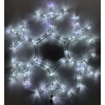 Vánoce Light Irridiance Vánoční LED dekorace - Vločka 39 cm (SVÍTÍCÍ) Barva: Studená bílá