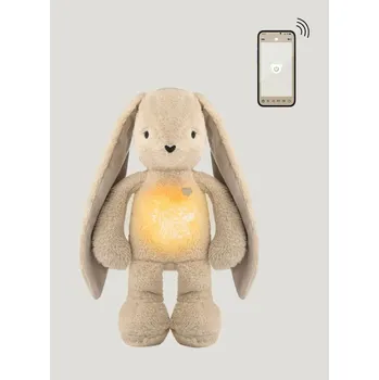 plyšák myHummy Bunny beige 7v1 s lampičkou a aplikací - šumící medvídek králíček béžový