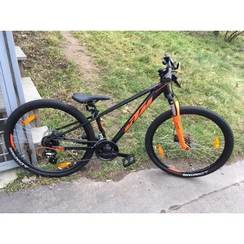 Horské kolo Juniorské kolo KTM Peak 272 Disc, černo-oranžové
