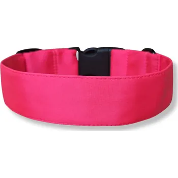Obojek pro psa Softshellový obojek pro psa - NEON RŮŽOVÁ, M, 2 cm