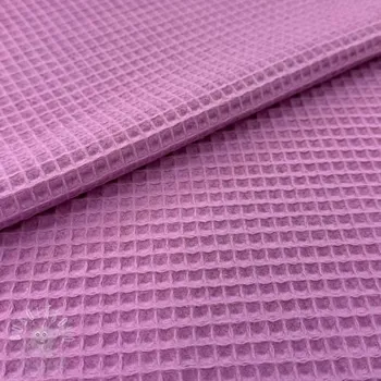 Bavlna s vaflovou vazbou pink