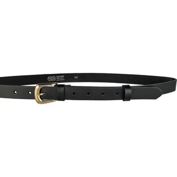 Módní doplněk PENNY BELTS Kožený opasek Z2504-63 černý - 90 cm