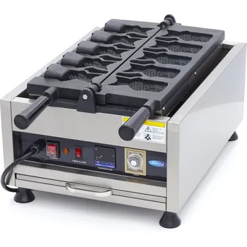 Vaflovač Výrobník vaflí – 5 ks Ryba