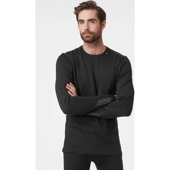 Pánské tričko Pánské termo triko Helly Hansen Lifa Merino Midweight black velikost S