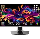 MSI LCD MAG 272UP QD-OLED X24, 26.5", QD-OLED, 4K UHD, 240Hz, 0.03ms, Black, 3R
