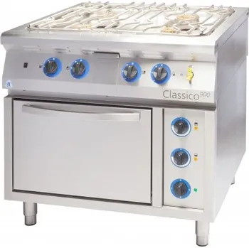 Vařič ALBA G-C-4/900 Plynový sporák – 4 hořákový D dvířka – zemní plyn