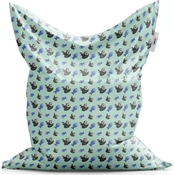 Sedací pytel Sablio Sedací vak kočky a rybičky - 200x140 cm