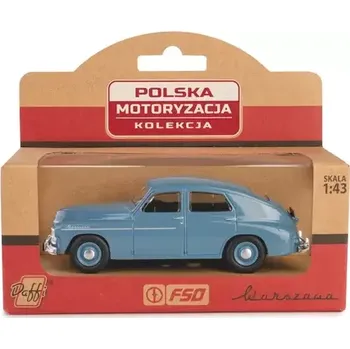 autíčko Daffi vozidlo prl warszawa m20 šedá (K-590)