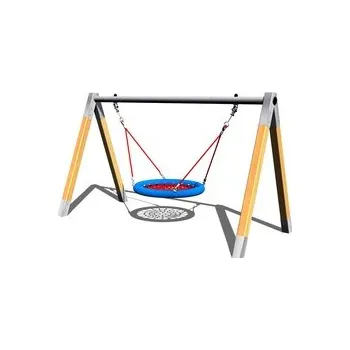 Dětská houpačka Bonita Řetězová houpačka Hnízdo RH170D (v.p. 1 m)