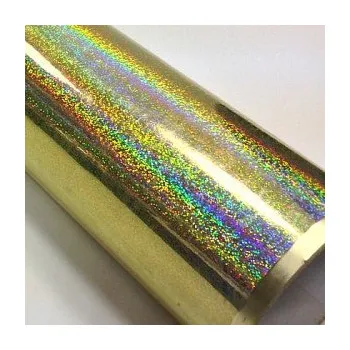 Polep vozidla SAMOLEPKA Fantasy holo gliter gold PRIME, zlatá folie s holografickým efektem (61 x 25 cm) NA AUTO, NÁLEPKA, FÓLIE, POLEP, TUNING, VLASTNÍ TEXT, TISK, AUTOSAMOLEPKY.cz, POLEPY, OBRÁZEK, LOGO, SAMOLEPKY