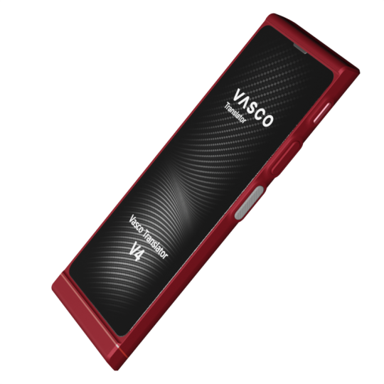 Hlasový Překladač Vasco Translator V4 (Color : Ruby Red)