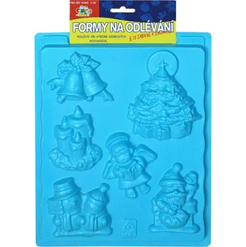 Výroba svíčky Formy na odlévání a modelování - Vánoce