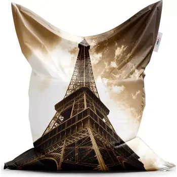 Sedací pytel Sablio Sedací vak Eiffelova věž 6 - 200x140 cm