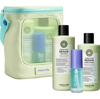 Kosmetická sada Maria Nila Repair Gift Box 25 - Šampon 350 ml + kondicionér 350 ml + argan oil 30 ml Dárková sada